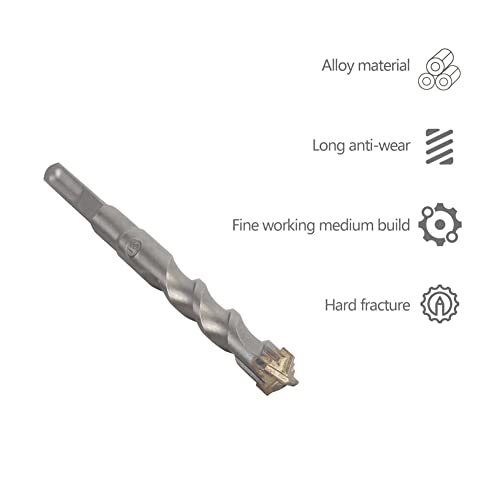 Electric Drillbit - 150x8(MM) Gray