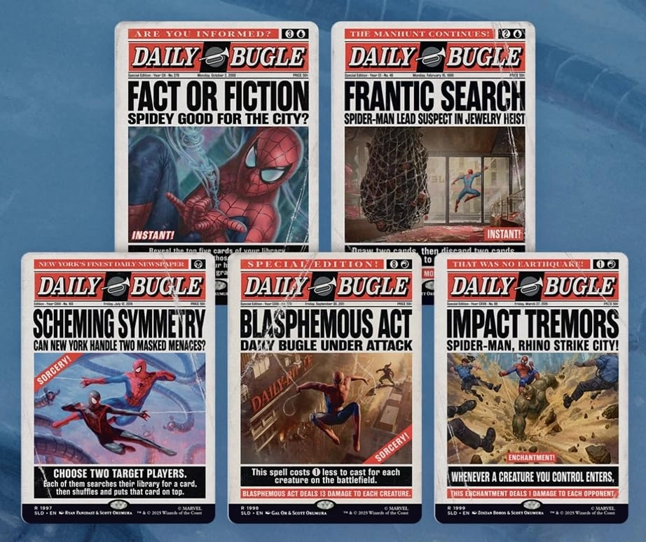 MTG Decks & More Secret Lair x Marvel's Spider-Man: Daily Bugle Breaking News - Non-Foil Edition
