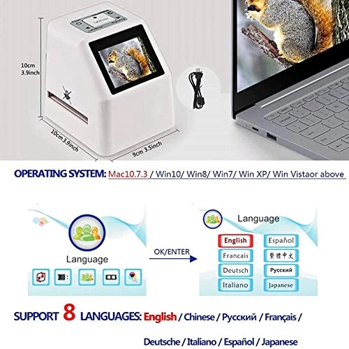 120 Film Scanner - 1080p 22MP