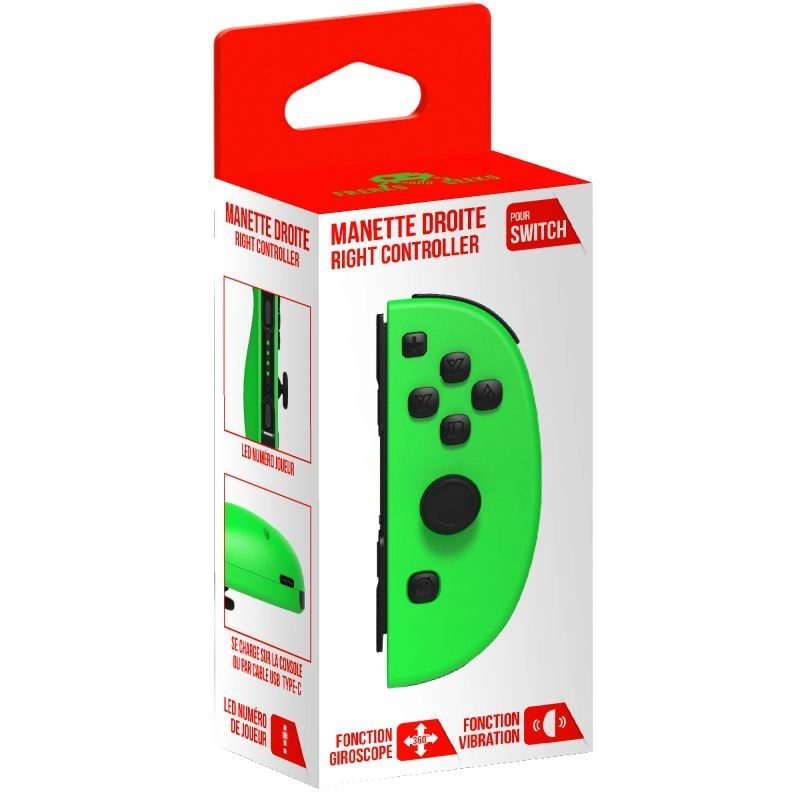 FREAKS & GEEKS Right Joy-Con - Green