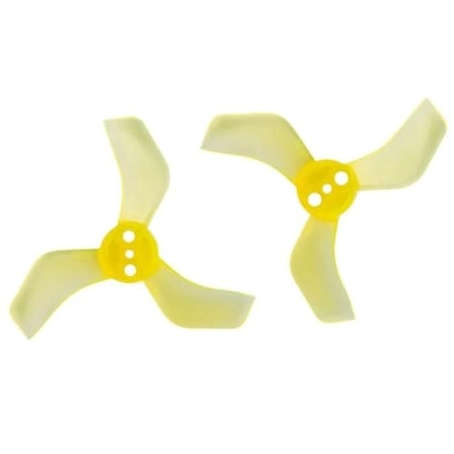 3-Blade Propellers - 4 Pairs 1.5 mm Clear Grey