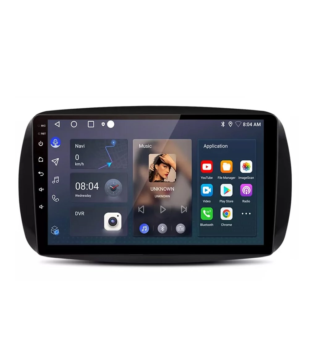 Navigator C + Camera 8379 - CarPlay Android GPS Navigation Compatible with Smart Fortwo Forfour 451 453