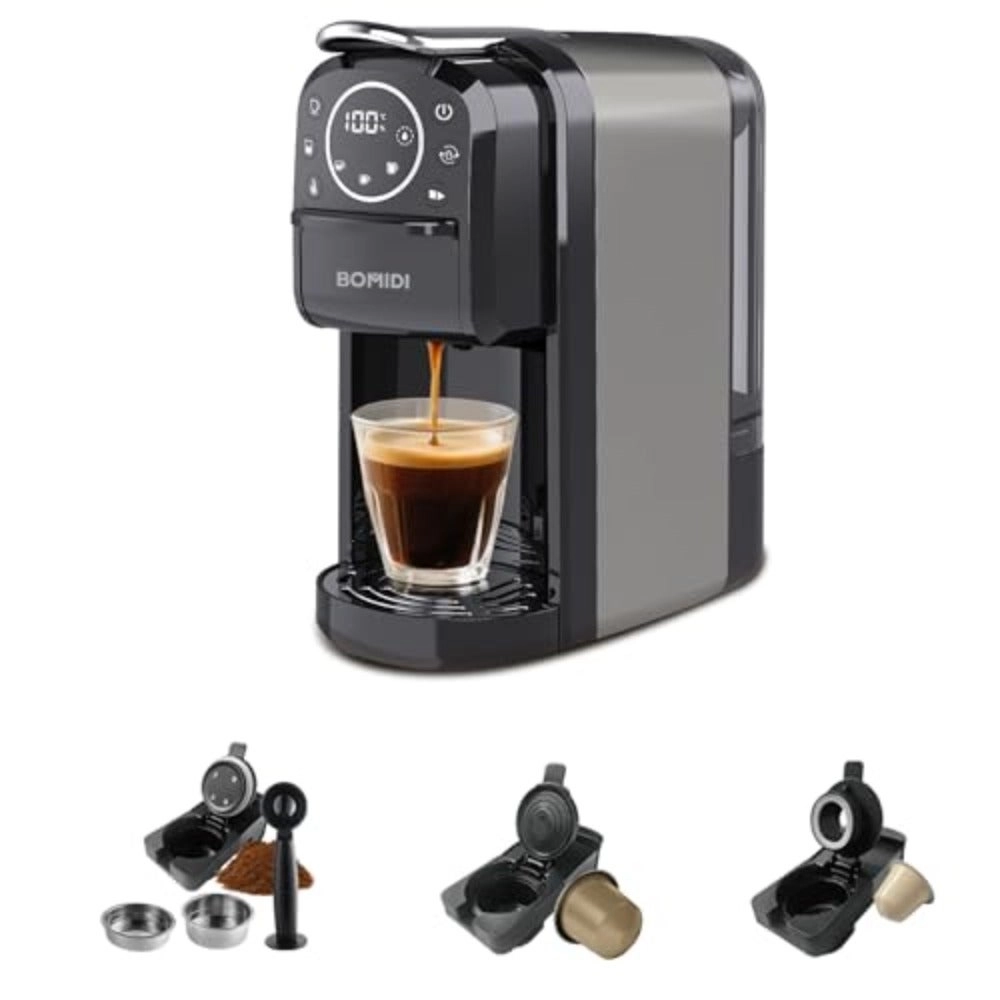 Generic "Capsule Coffee Pod Machine with Dual Heating & Cooling System – Espresso, Cappuccino, & Latte Maker | Fast Brewing, Adjustable Temperature, Sleek Design for Home or Office"