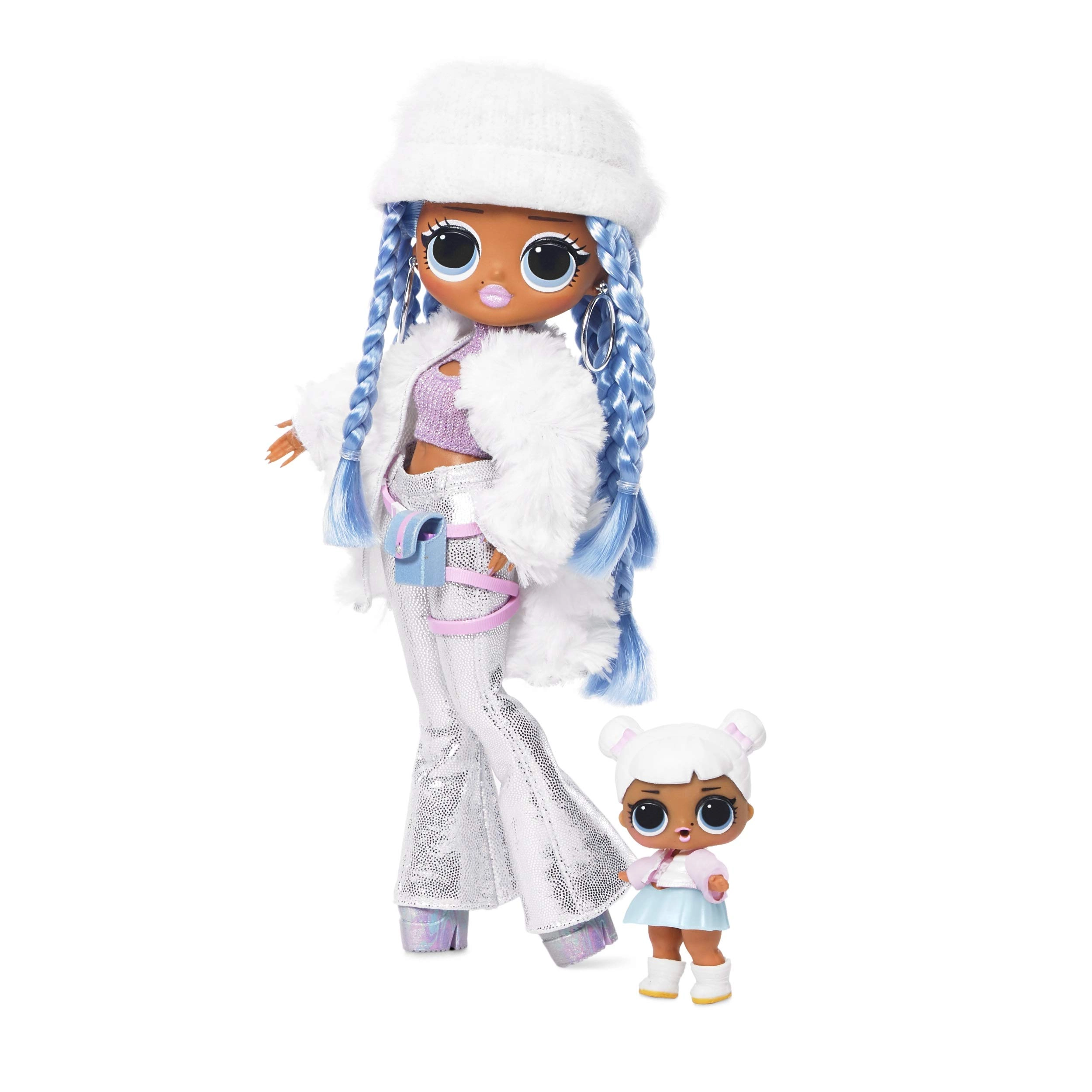 LOL OMG Snowlicious Fashion Doll - Plastic Multi-Colour + Snow Angel Fashion Doll