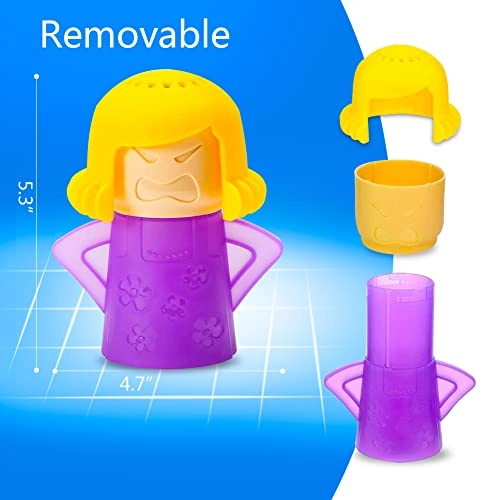 Angry Mama - 2 PCS Purple 13.5*11cm