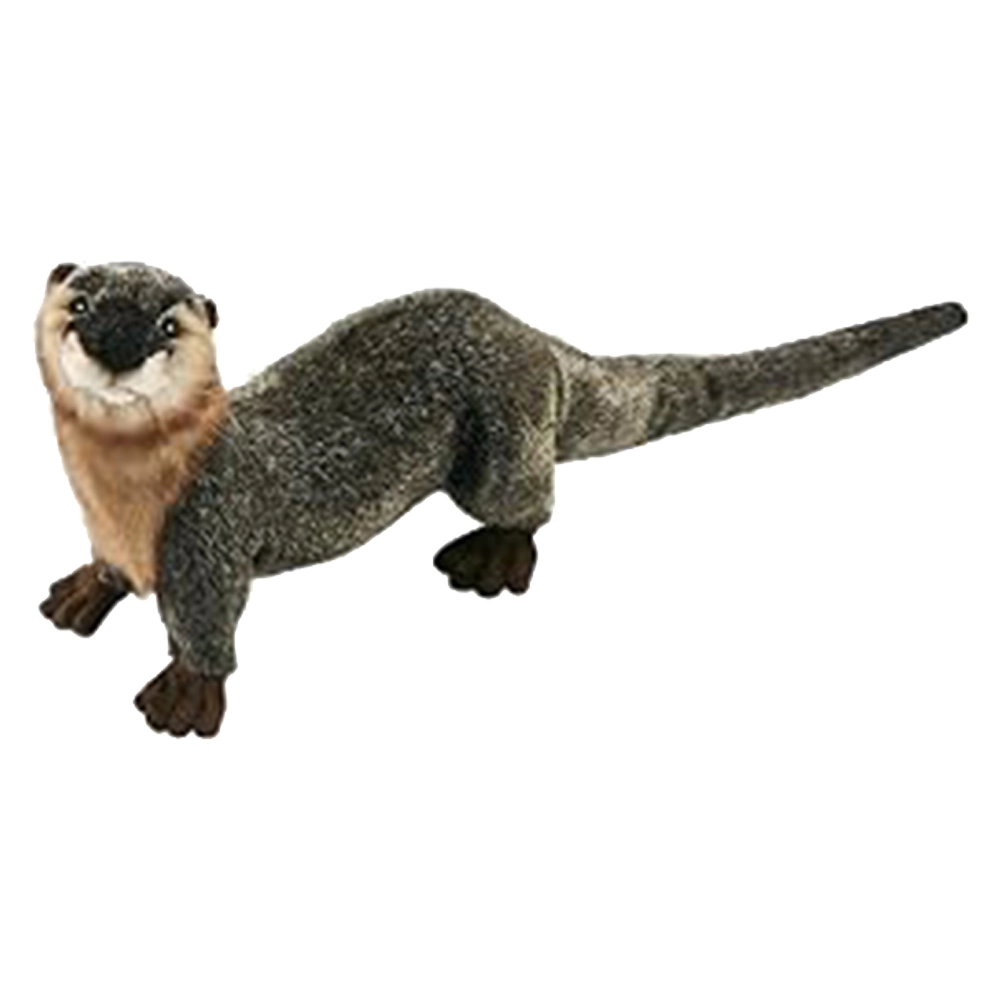 HANSA LOCAL Otter Plush Toy - 23?cm Black/White