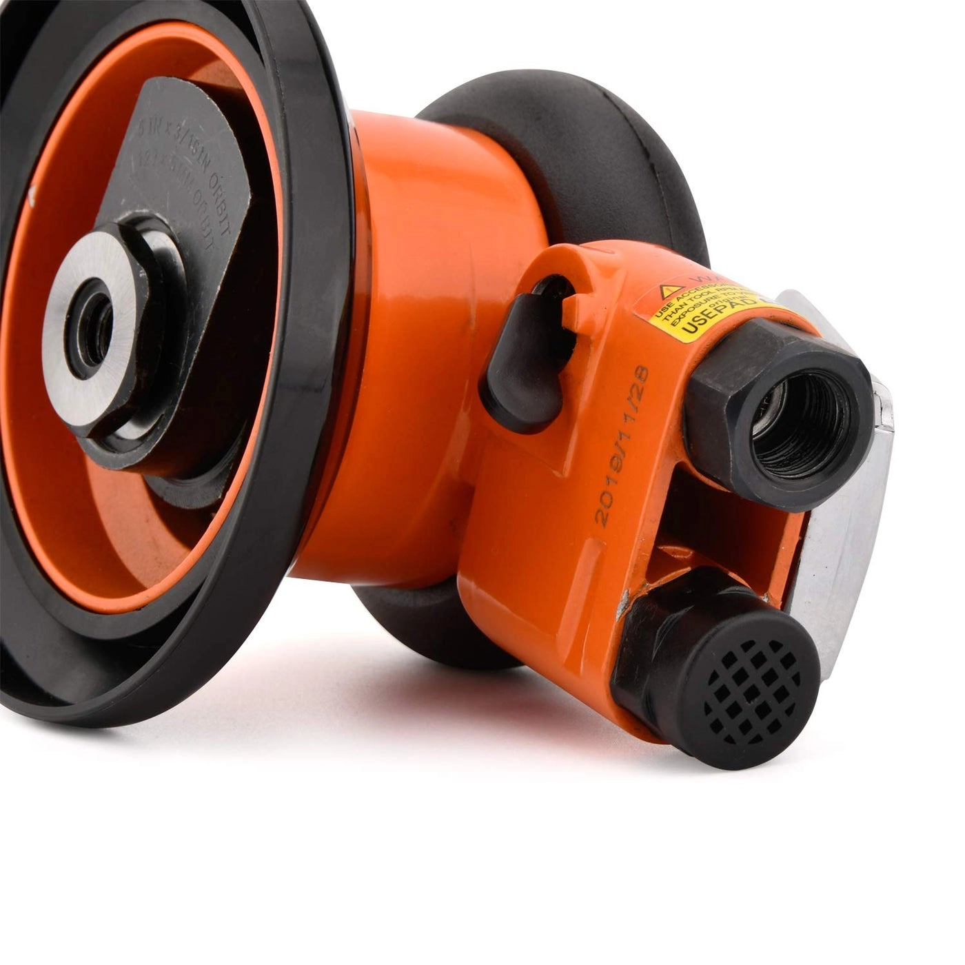 Pneumatic Air Random Orbital Sander - 6" Heavy Duty