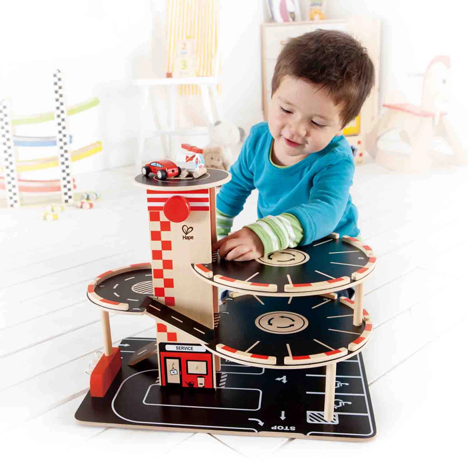 Hape Wooden Park N Go Garage