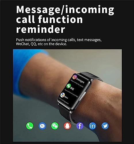 Fitness Watch - 1.92-inch 280mAh Black