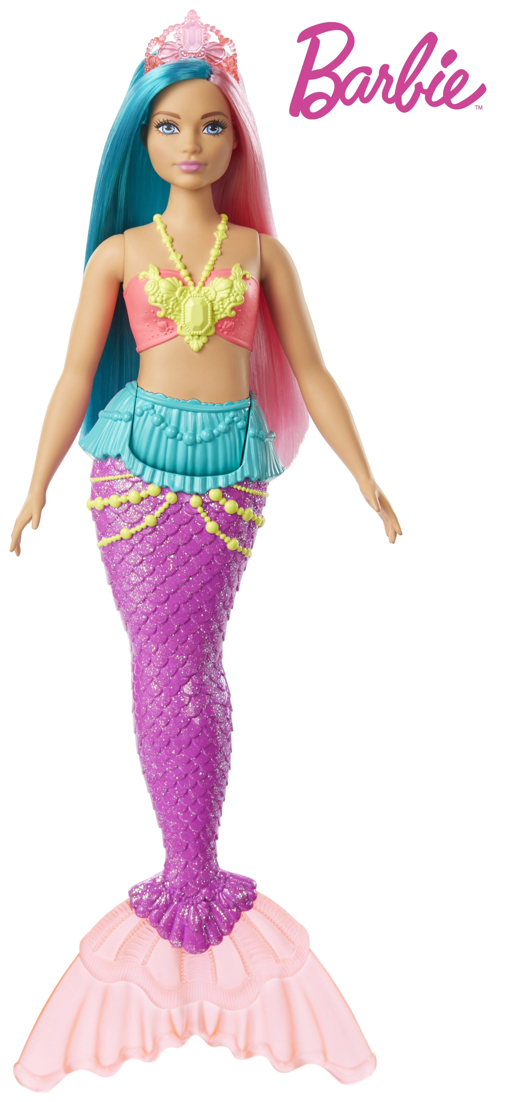Barbie Dreamtopia Blooming Magic Mermaid - Blonde Ages 3+