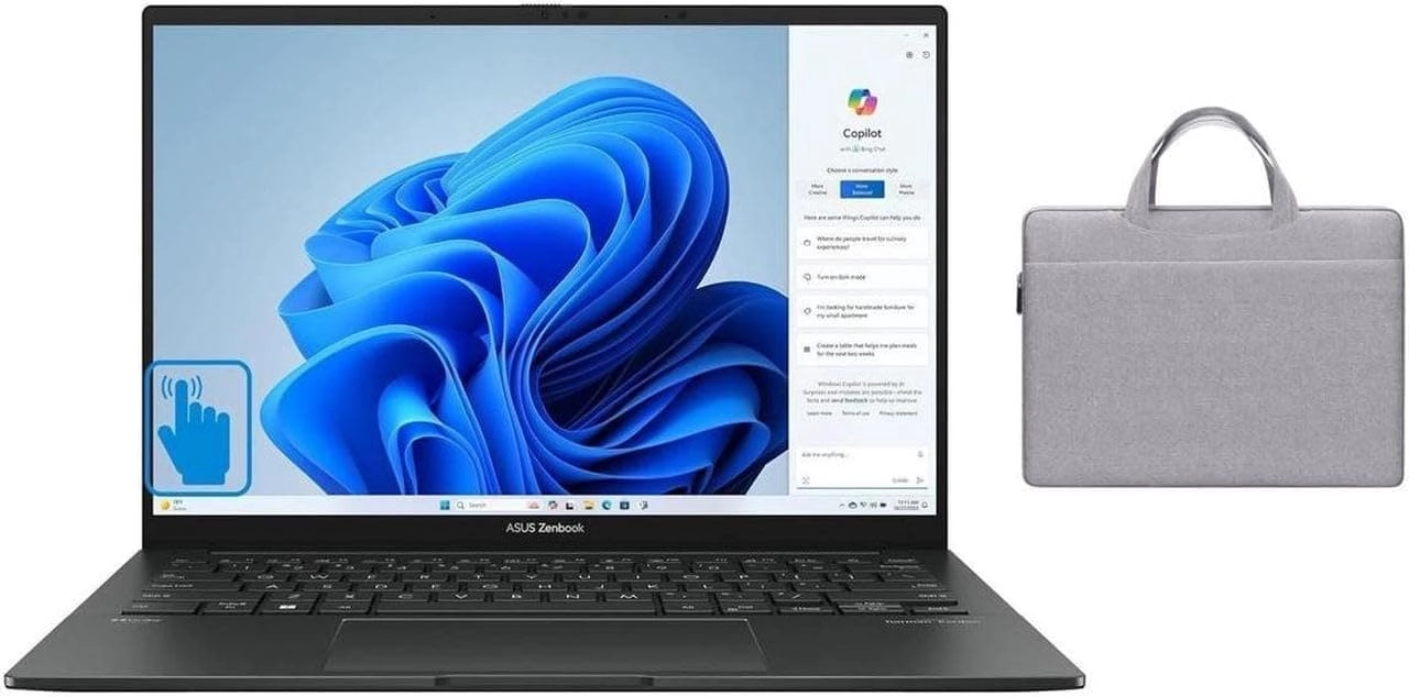 ASUS ZenBook 14 - 14'' Ultra 7 16GB DDR4 1024GB SSD Bundle