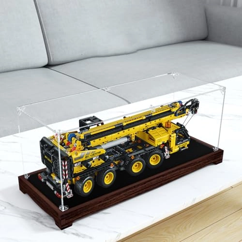 Figures Display Box for LEGO 42108 Mobile Crrane Truck - Acrylic