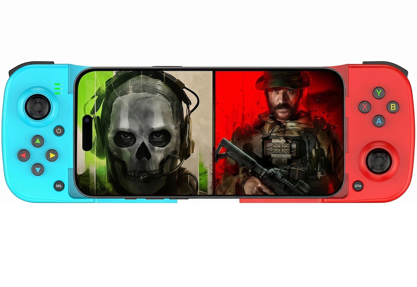 Wireless Mobile Game Controller - BLACK