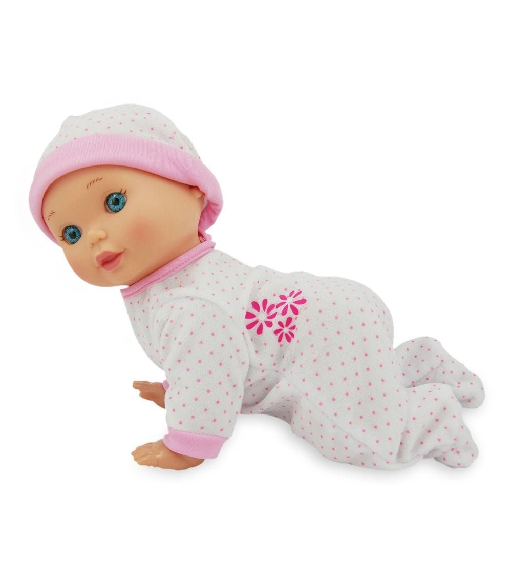 Crawling Baby Doll - Girl Pink Ages 3+