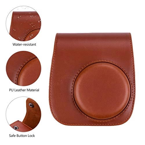 Instant Camera Case - 12.5 * 14 * 5.5cm/ 4.9 * 5.5 * 2.2in Fujifilm Instax Mini 11