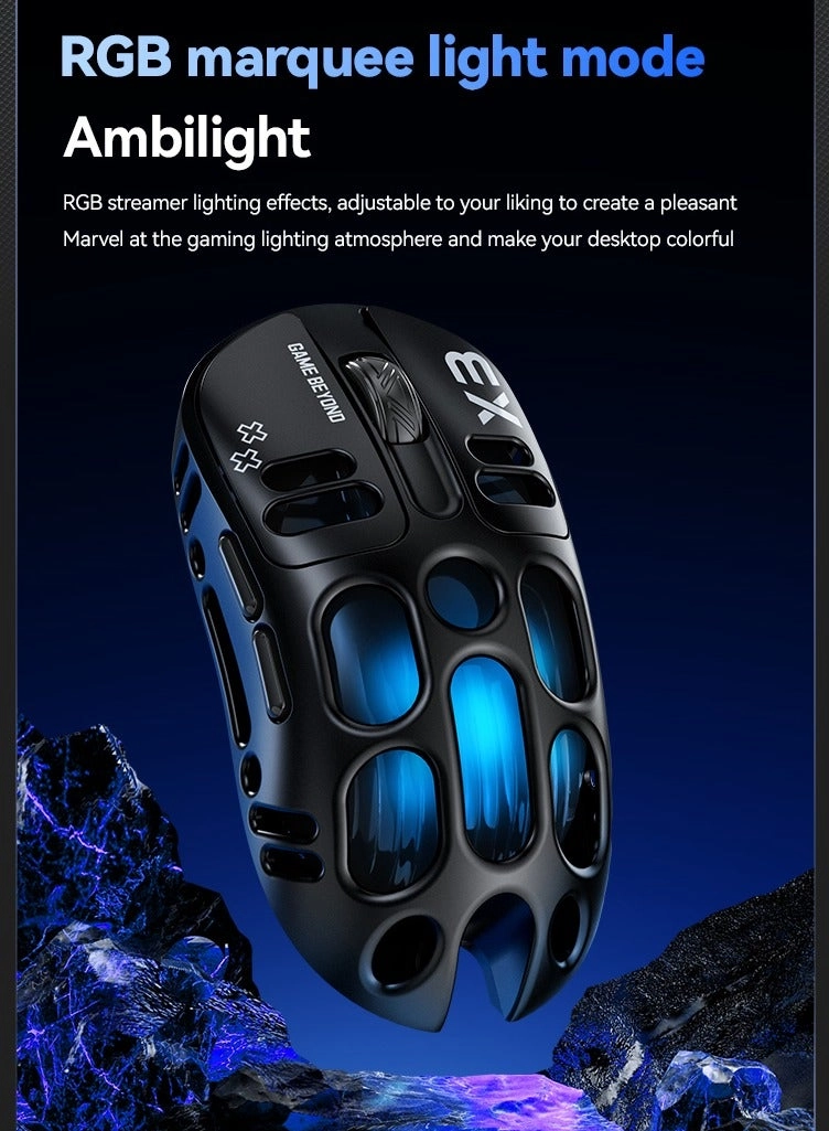 X3 Tri-Mode Gaming Mouse - Wireless