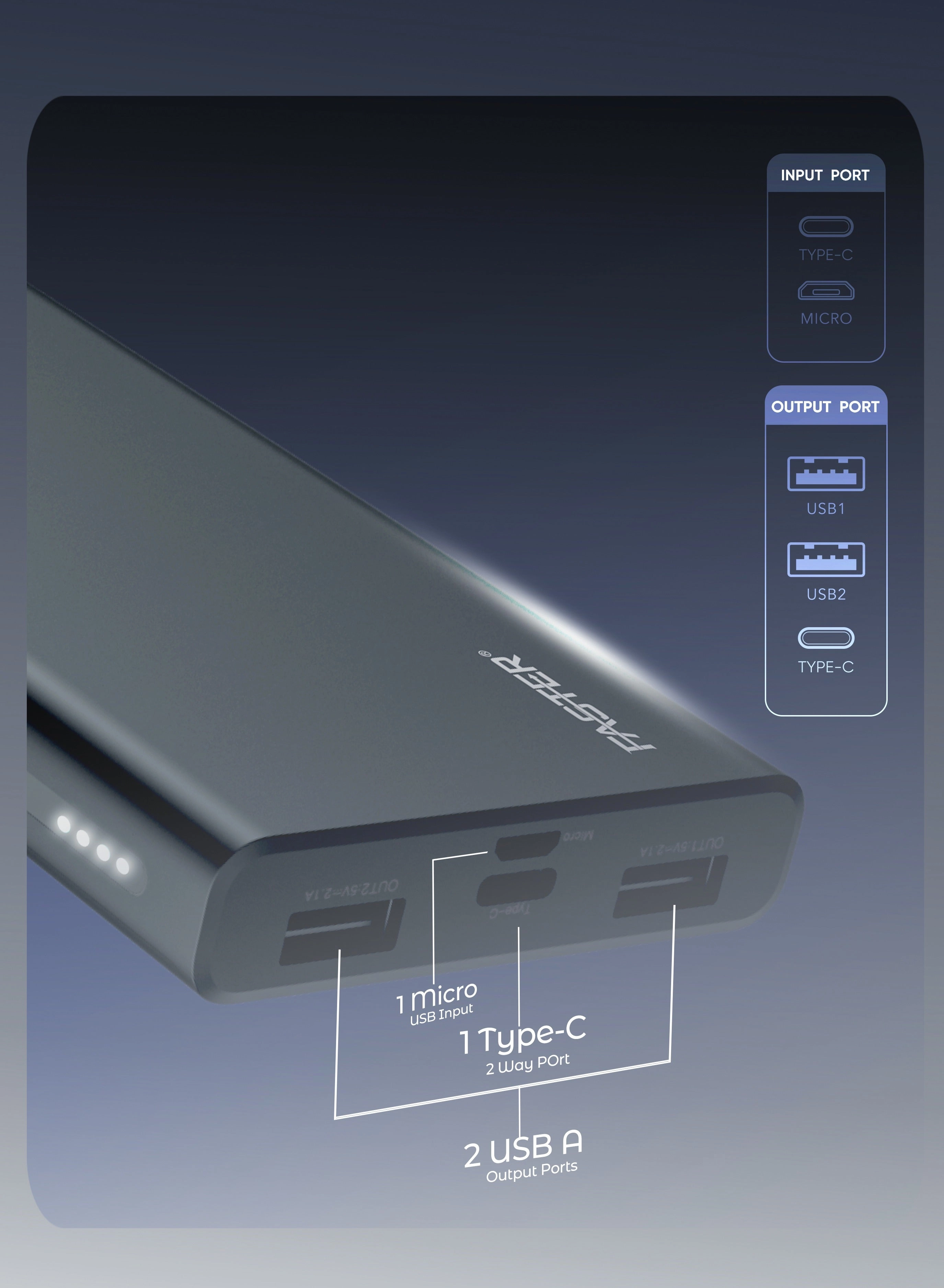 J11 Pro - 10000 mAh 22.5 Watt