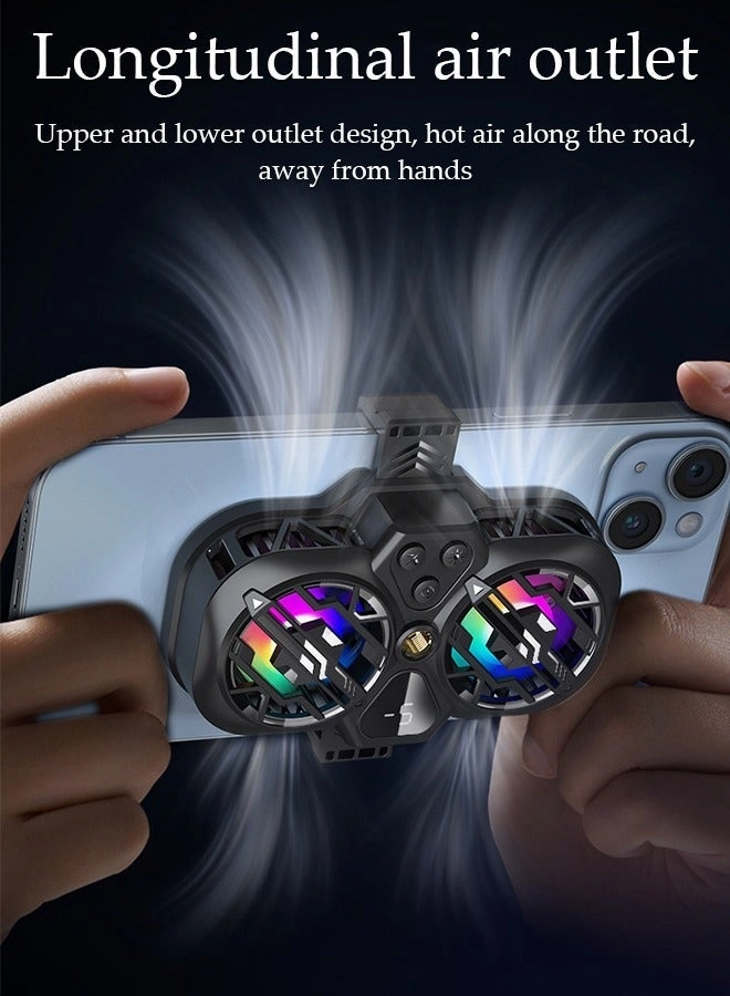 Magnetic Semi-Conductor Cooling Chip - 2 In 1 RGB Fan