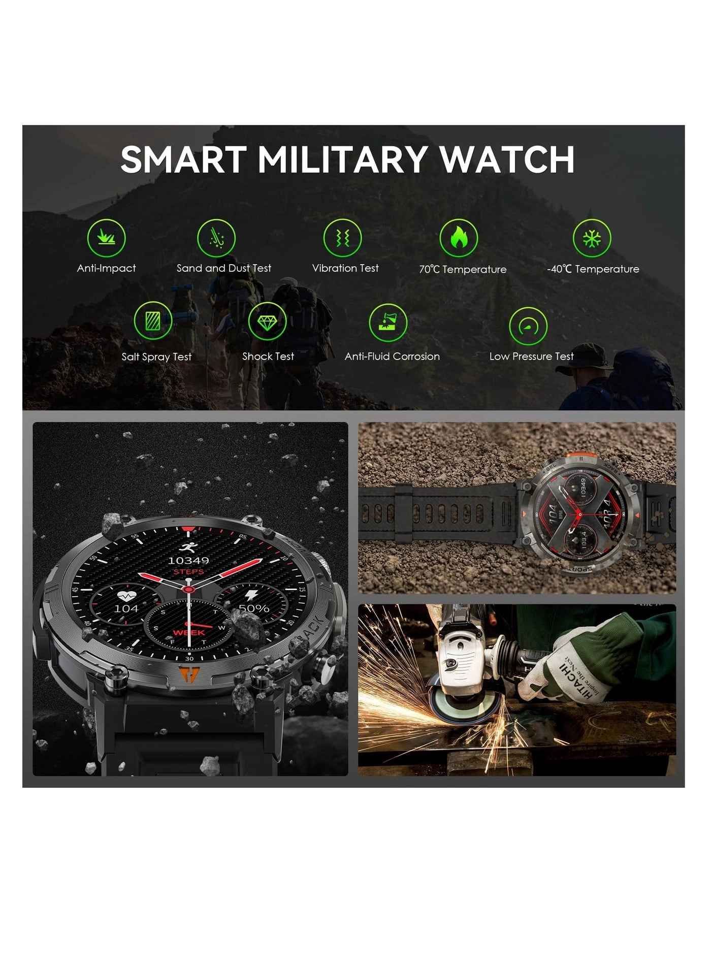 Military Smart Watch