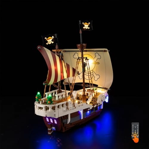 LED lighting set - Compatible with Lego 75639 Touch Version