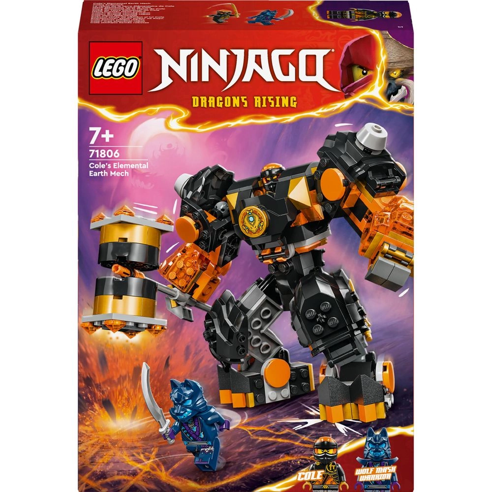 LEGO Cole's Elemental Earth Mech V29 - Cole NINJAGO 235 pcs
