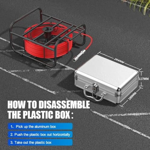 Sewer Pipe Inspection Camera - 5mm 50m