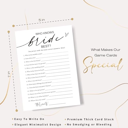 Who Knows The Bride Best - 25