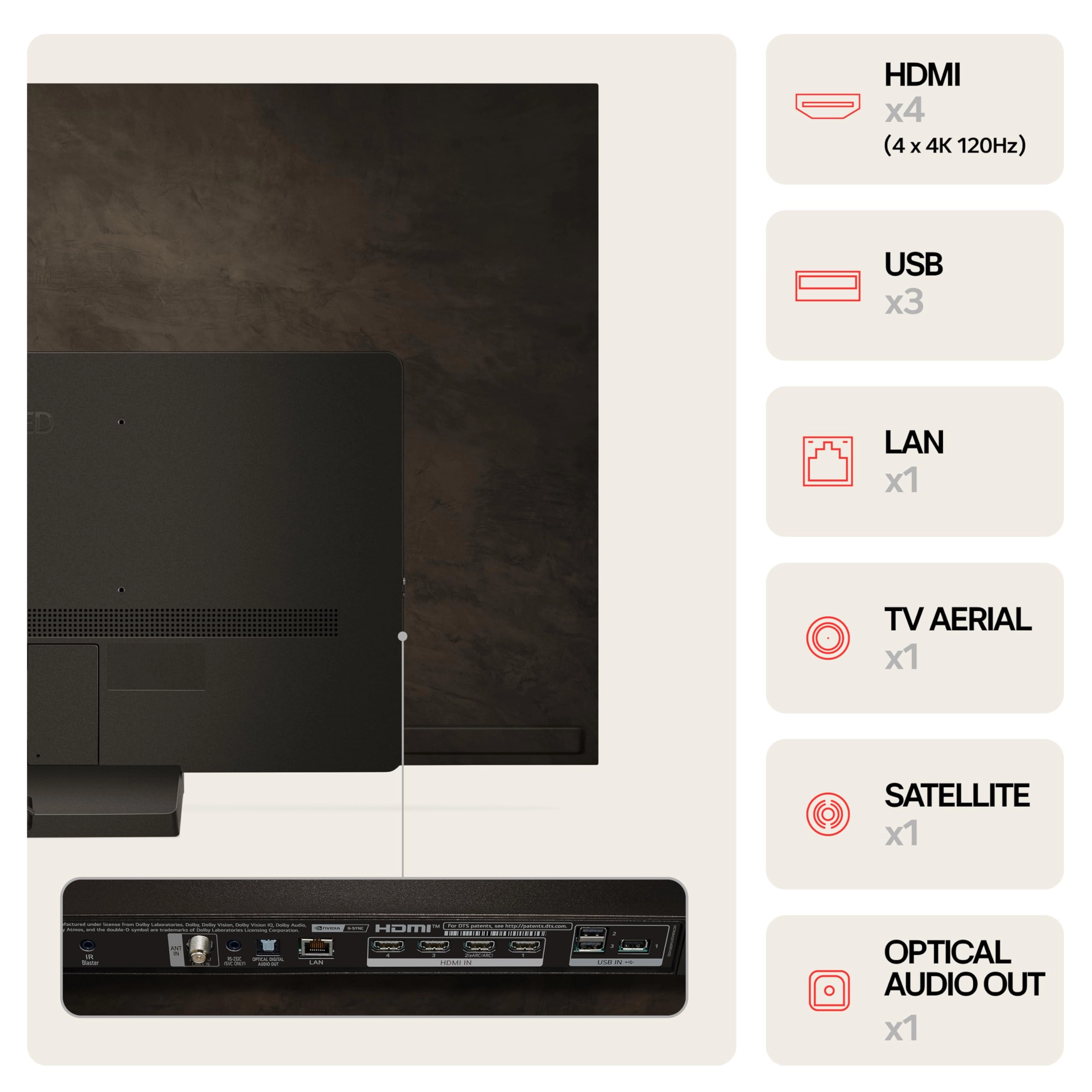 OLED77C45LA + US40TR