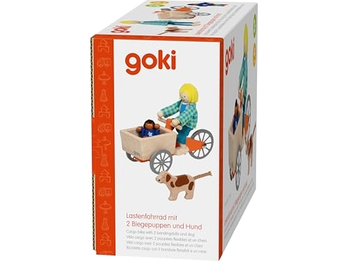 Cargo Bike + Bending Doll + Dog