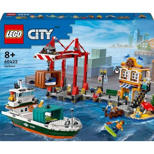 LEGO City Seaside Harbour with Cargo Ship (60422)