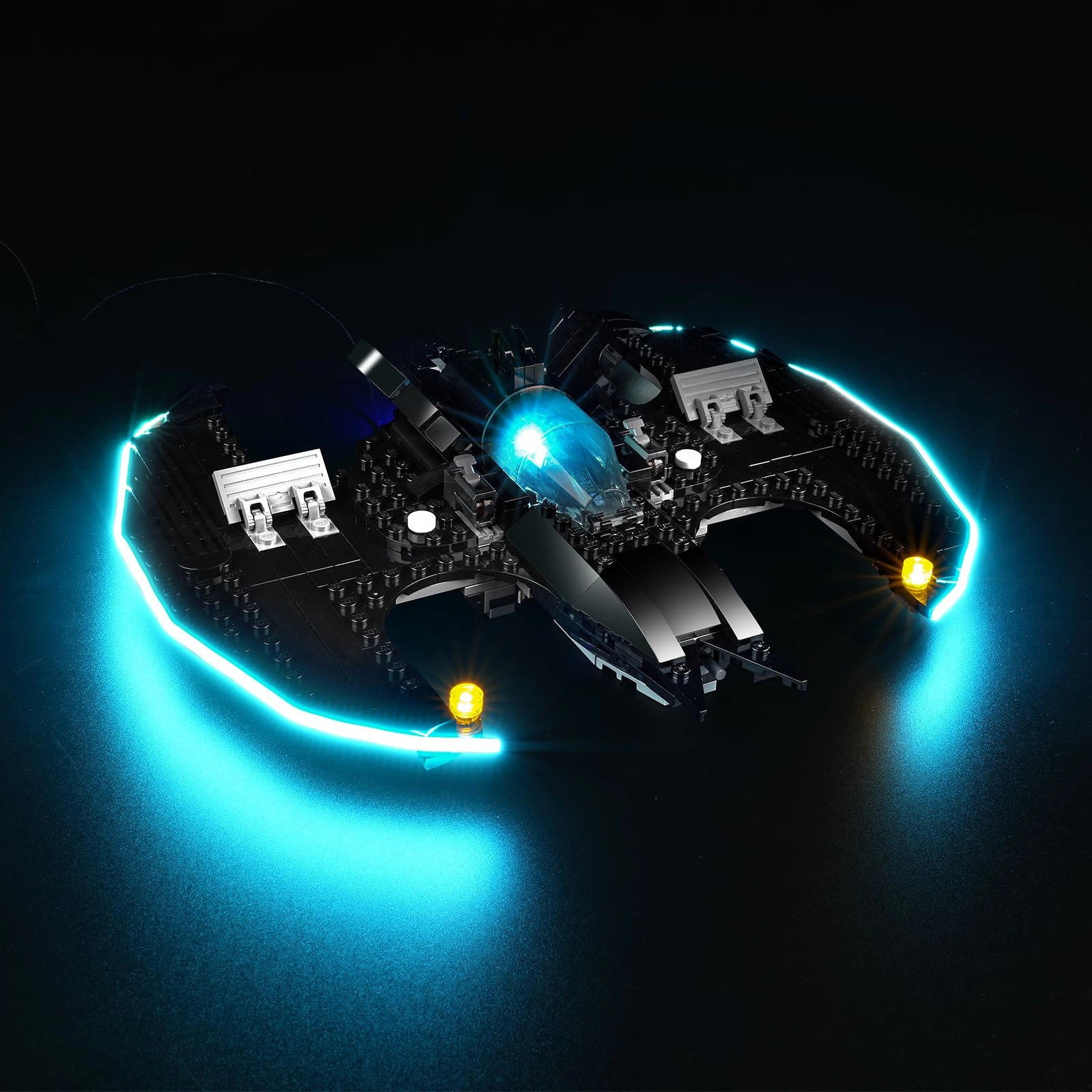 cooldac LED Light Kit for Lego 76265 Batwing - Lighting Only Battery Powered