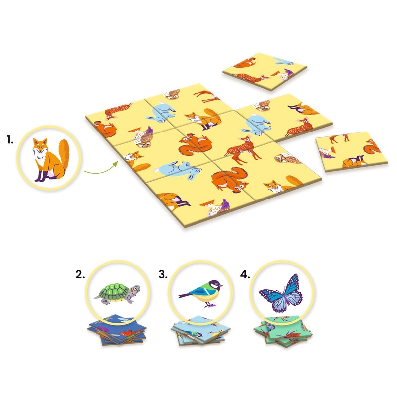 Sologic Impossiblo Animo - 4 Challenge Puzzles 9 Pieces