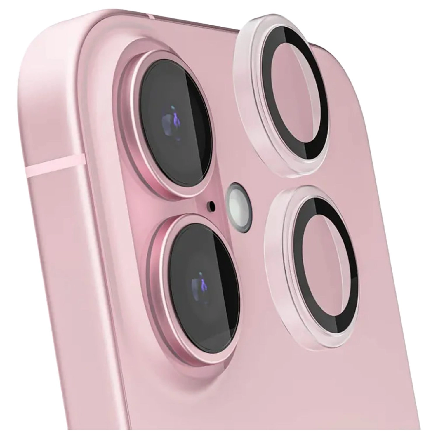 Clear Anti-Fingerprint Camera Lens Protector for iPhone 16