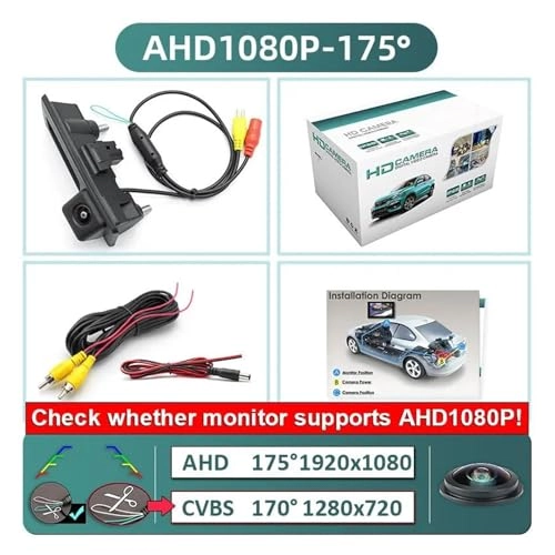 GAF-LS8008 - Top Starlight Night Vision Wire AHD 1080P or 720P