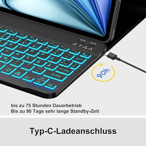 Wireless Bluetooth Keyboard - DE Wireless