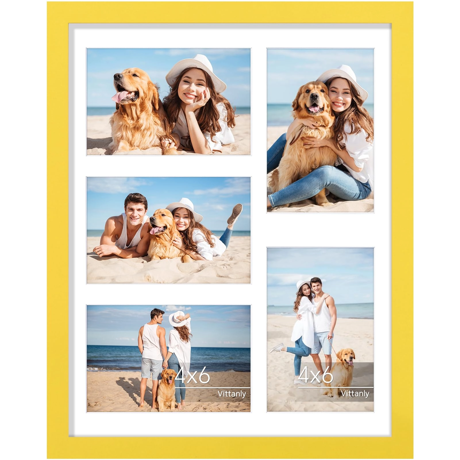 vittanly Collage Picture Frame - 11x14 5Pcs