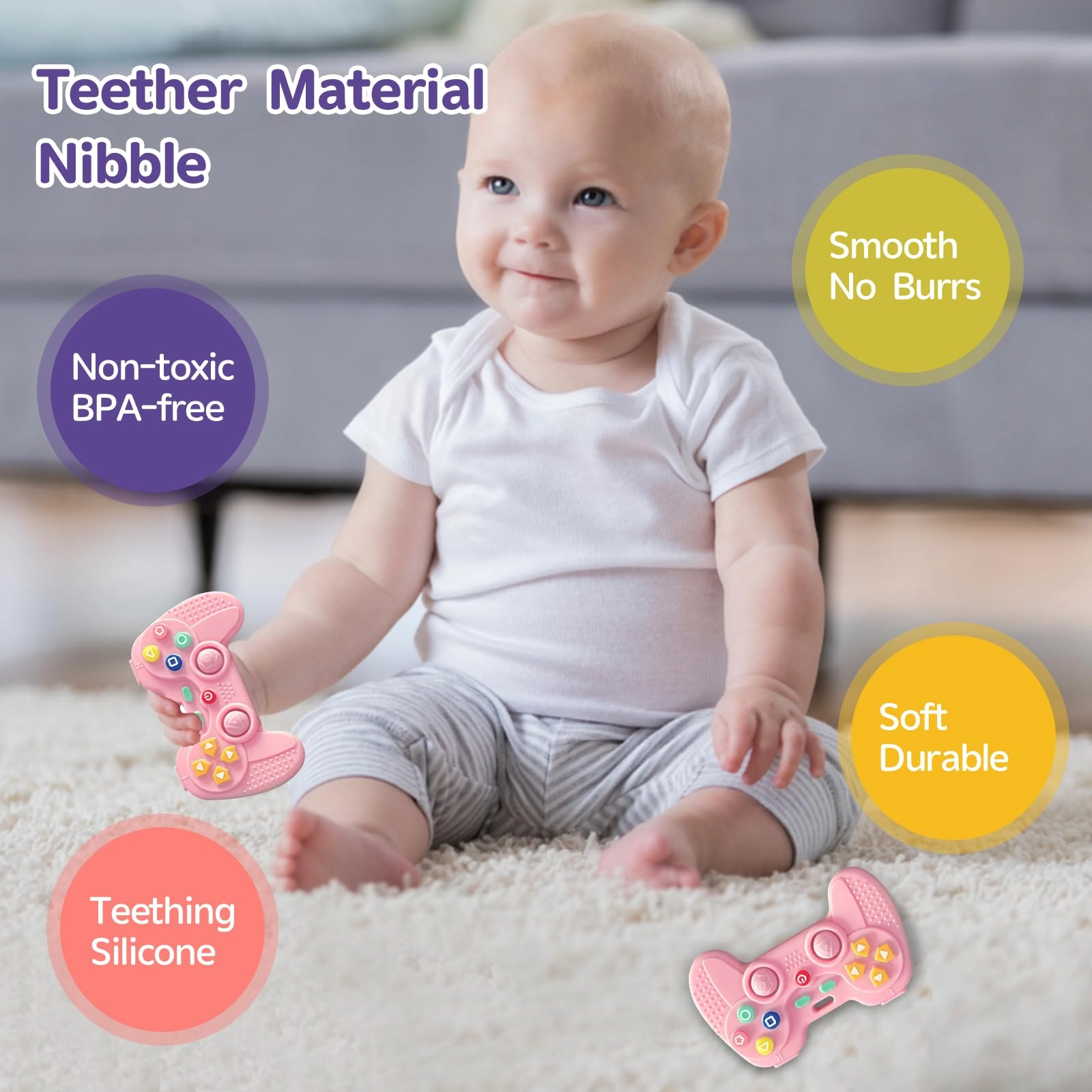 Remote Teether - Silicone