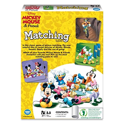 Disney Classic Characters Matching Game - 3-5