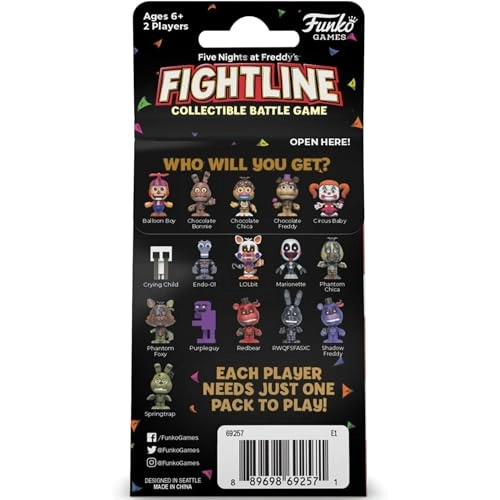 Five Nights at Freddies Fightline - Battle Booster Pack of 5