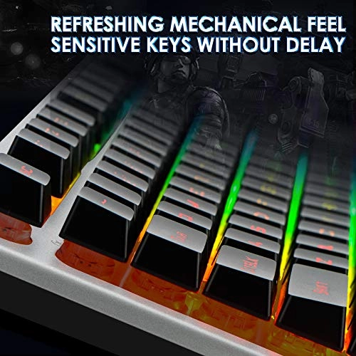 RGB Backlit Gaming Keyboard - Wired