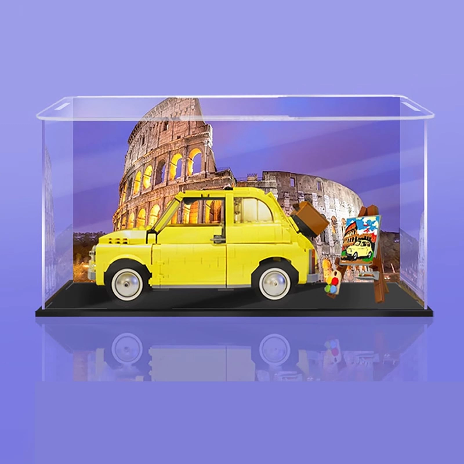 China Acrylic Display Case - 33 x 15 x 15 cm Background