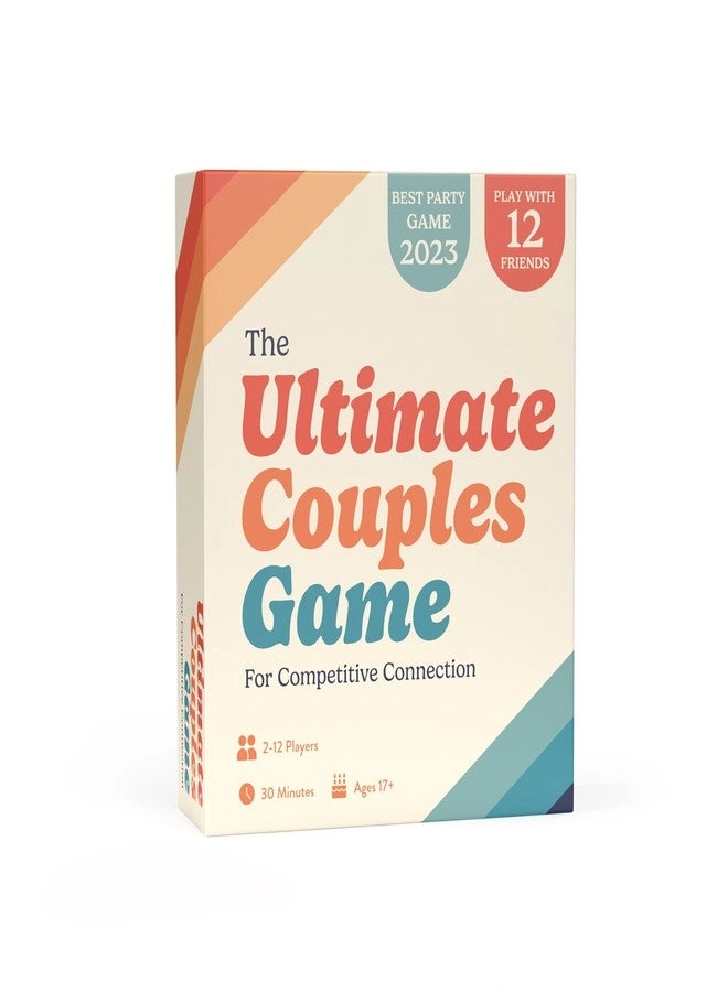 Gatwick Games Ultimate Couples Game - Party Game for Adults 2-12 Players