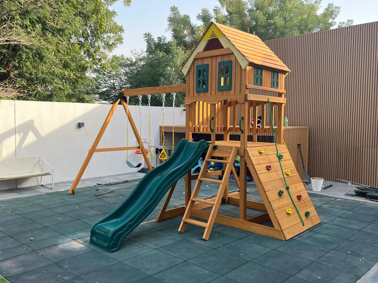 Sunny Sling - Wooden Swingset