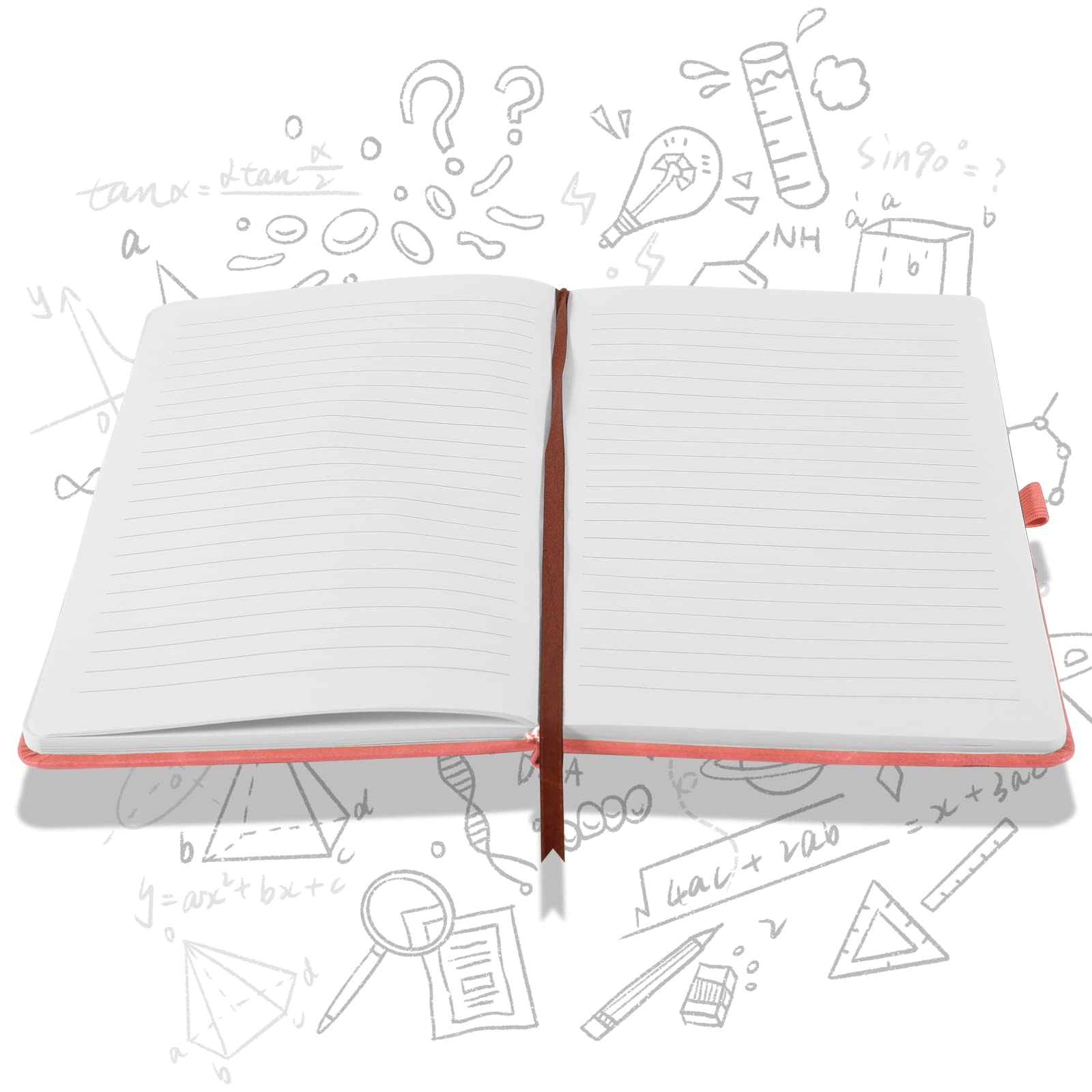 Notebook A5 Hardcover - Lined 200 Pages