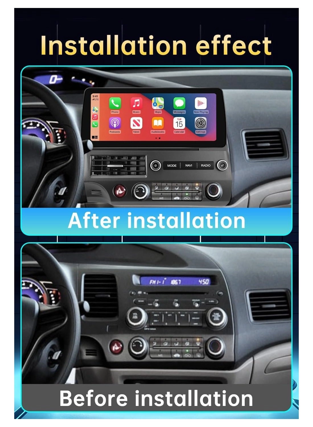 Android Screen - 12.3 inch