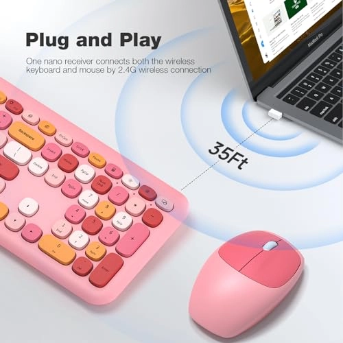 Keyboard and Mouse Combo - Wireless