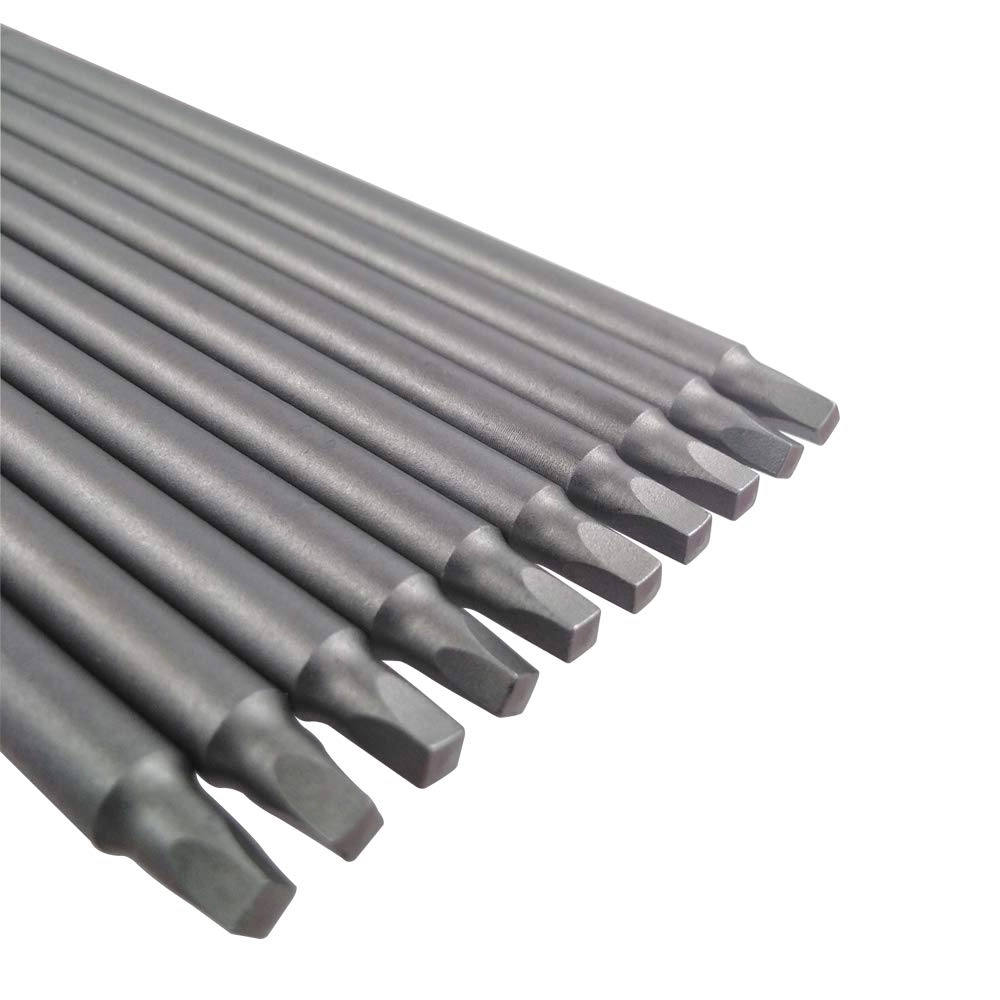 Square Head Bits - 10pcs 5.9 Inch