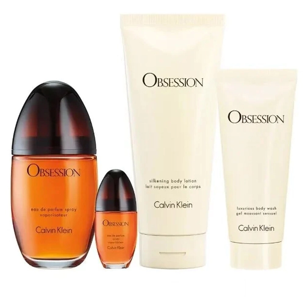 Calvin Klein Obsession (W) - Eau de Parfum 4 Pieces Gift Set