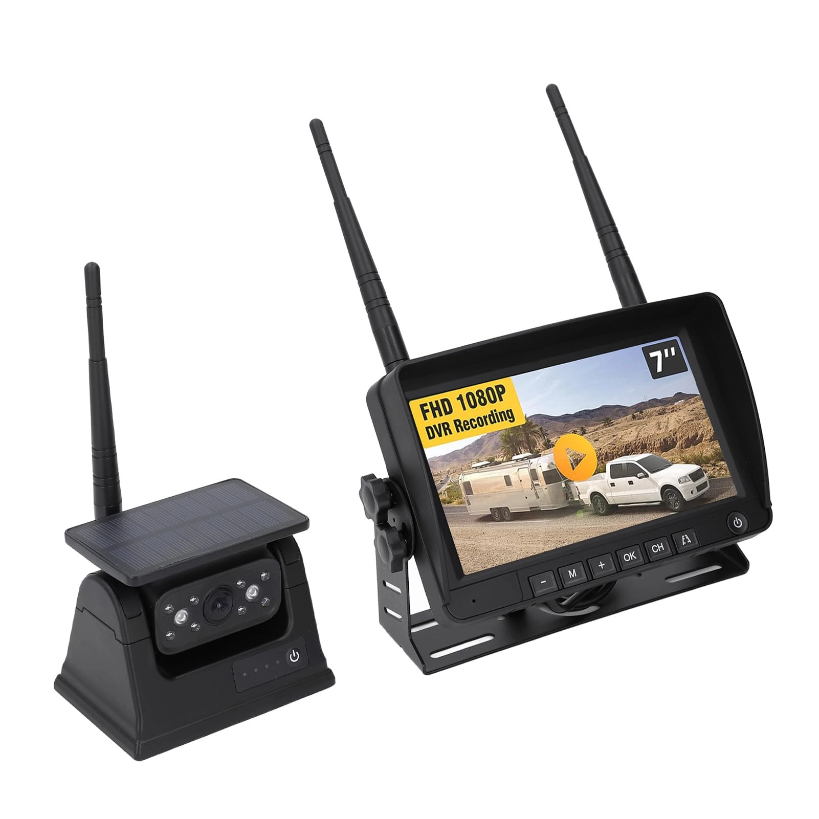 ASHATA Backup Camera - Night vision 2.4GHz 1080P