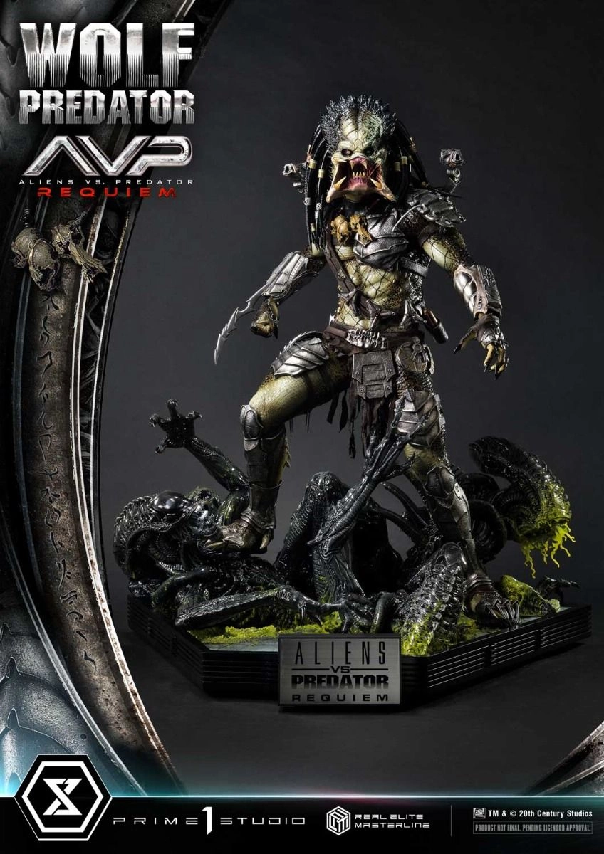 Requiem Wolf Predator - Aliens vs Predator - H:95cm